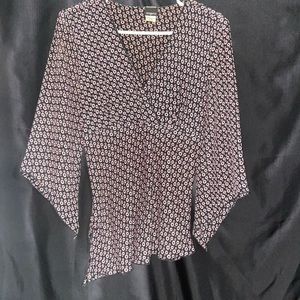 Blouse with circle pattern by Tangents
